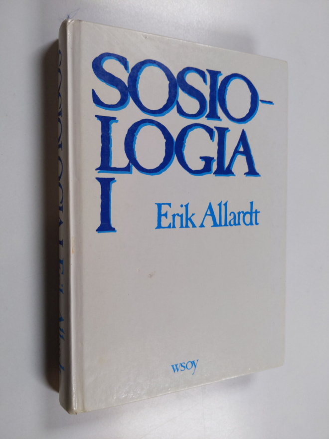 Erik Allardt : Sosiologia 1