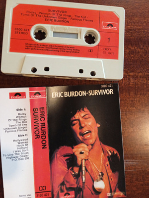 C- KASETTI: ERIC BURDON : SURVIVOR