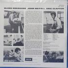 JOHN MAYALL WITH ERIC CLAPTON - BLUES BREAKERS - M-/M- LP - pikkukuva 2