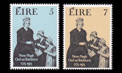 Irlanti 325-6 ** Neitys Marian ilmestyskirkko 200v (1975)