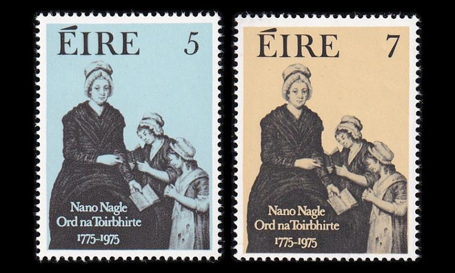 Irlanti 325-6 ** Neitys Marian ilmestyskirkko 200v (1975)