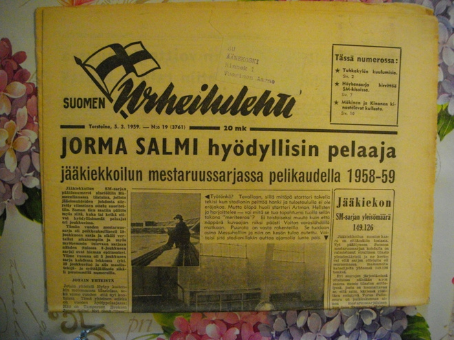 Suomen Urheilulehti Nro 19/1959 (30.9)