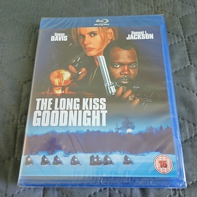 Long Kiss Goodnight Blu-ray **muoveissa**