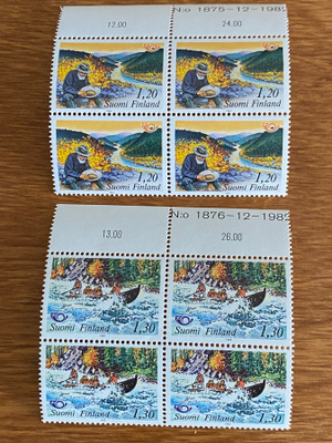 POHJOLA 1983 PARI NELIÖT NUMERO MARGINAALILLA**