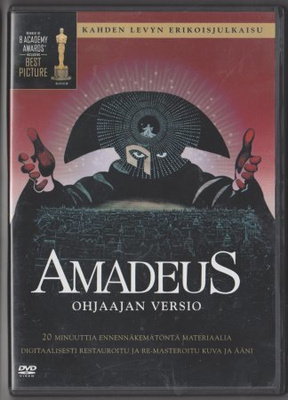Amadeus - Director's Cut (2DVD) uusi ja muoveissa