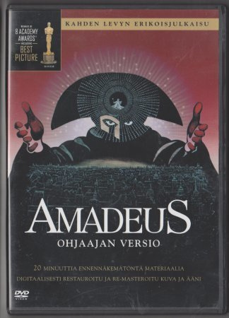 Amadeus  -  Director's Cut (2DVD) uusi ja muoveissa
