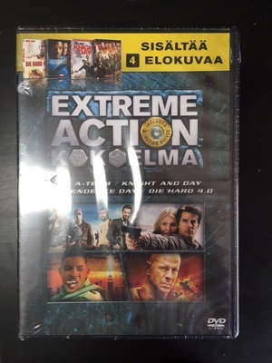Extreme Action kokoelma 4DVD (UUSI)