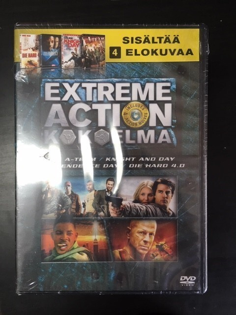 Extreme Action kokoelma 4DVD (UUSI)