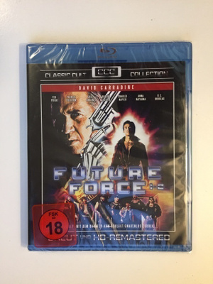 Future Force 1 + 2 (Blu-ray) David Carradine (UUSI) CCC
