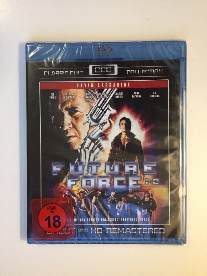 Future Force 1 + 2 (Blu-ray) David Carradine (UUSI) CCC