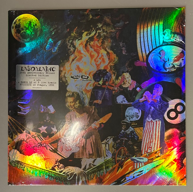 GREEN DAY: Insomniac, 25th, Limited Edition - 2LP, uusi