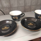 Kahvikupit ja aluslautaset 2 + 2 Glendfidding scotch whisky - pikkukuva 3