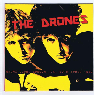 THE DRONES skunx club london uk 20th april 1982 ....uk kbd