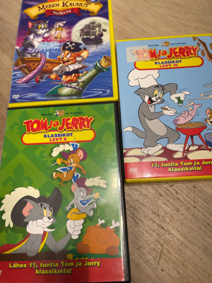 Tom ja Jerry Klassikot 6 ja 10 seka Meren kauhut DVD