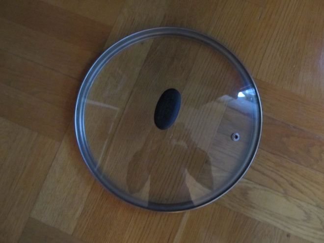 TEFAL paistinpannun lasikansi 23,5cm / 25,5 cm