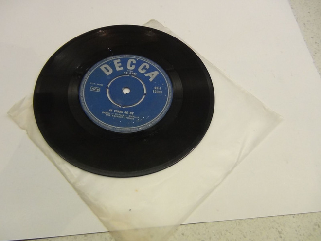 ROLLING STONES 7´ AS TEARS GO BY, 19TH NERVOUS BREAKDOWN