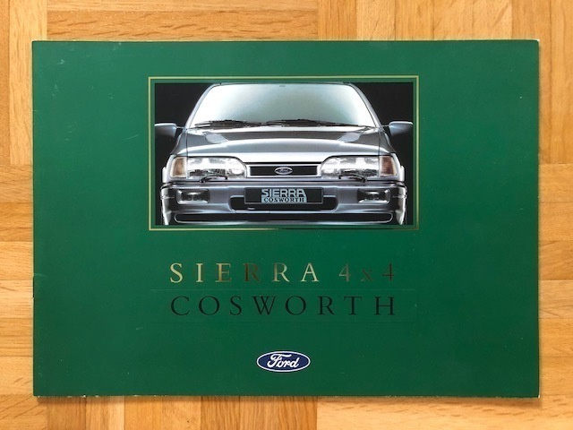 Esite Ford Sierra 4x4 Cosworth vuodelta 1990 / 1991