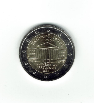 2 euroa; erikoiseurot, Viro