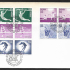 Ruotsi - Idrottsflickor FDC 1972 (Fac. 754-758) - pikkukuva 1