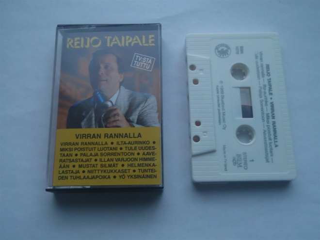 REIJO TAIPALE - VIRRAN RANNALLA c-kasetti ( Hyvä kunto )