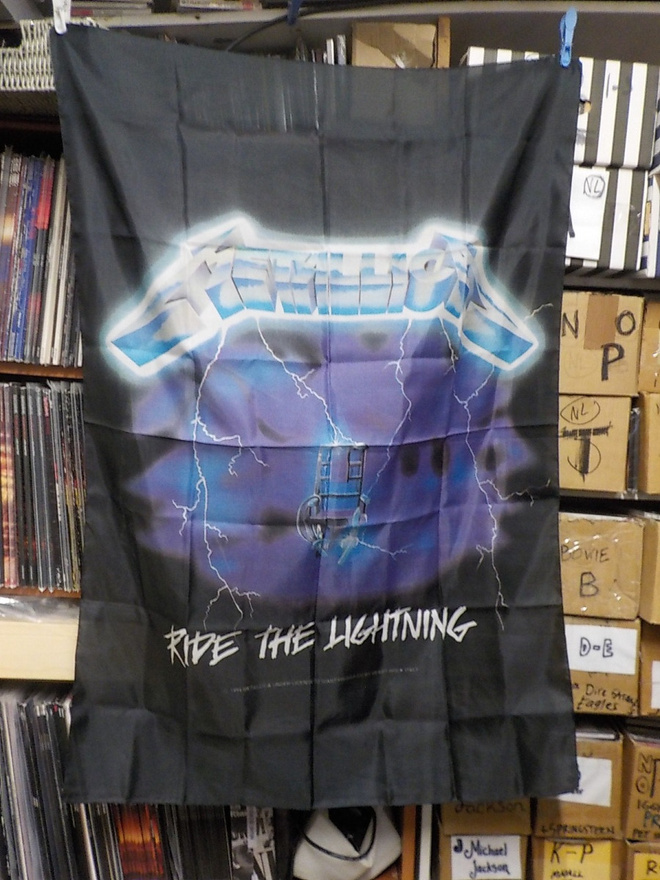 METALLICA - RIDE THE LIGHTNING 1994 SEINÄLIPPU