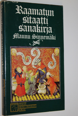 Maunu Sinnemäki : Raamatun sitaattisanakirja
