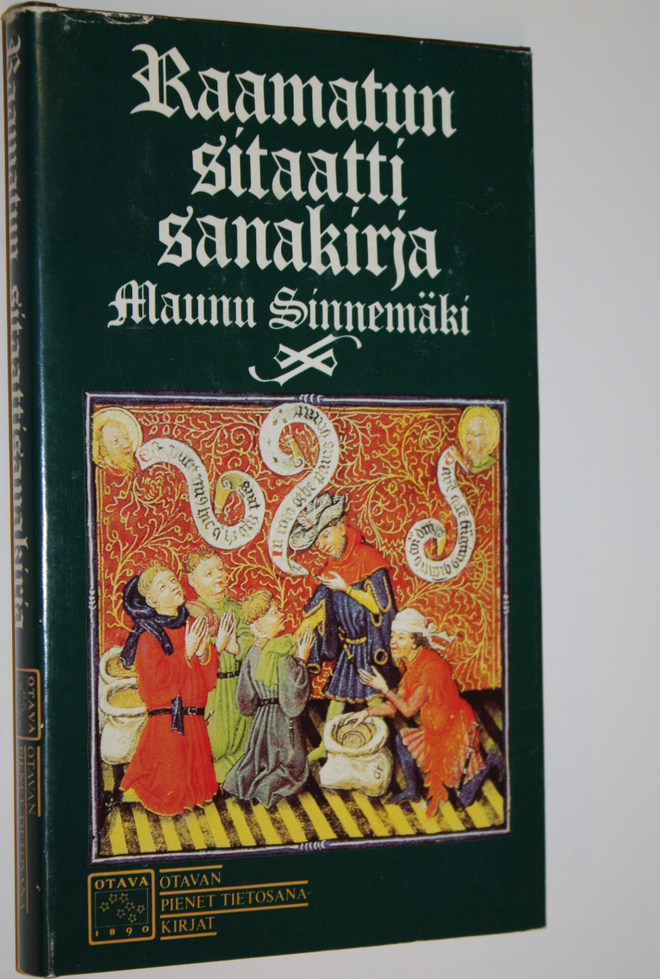 Maunu Sinnemäki : Raamatun sitaattisanakirja