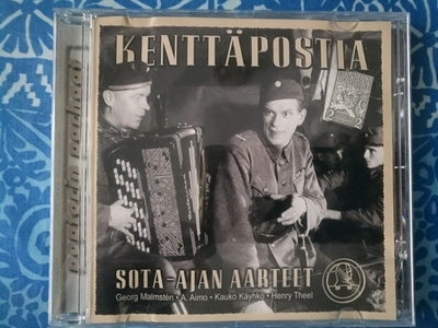 KENTTÄPOSTIA-SOTA-AJAN AARTEET-CD,Poptorin parhaat, v. 2002