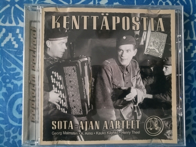 KENTTÄPOSTIA-SOTA-AJAN AARTEET-CD,Poptorin parhaat, v. 2002