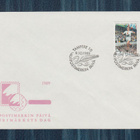 Postimerkin päivä..Tampere 9.10.1989...Hannes Kolehmainen - pikkukuva 1