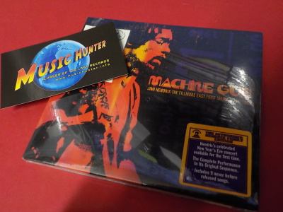 JIMI HENDRIX - MACHINE GUN UUSI CD