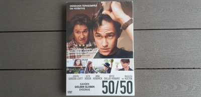 DVD: 50/50 (Joseph Gordon-Levitt, Seth Rogen 2011) UUSI