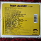EUGEN MALMSTEN 1935-1942-JUHLALEVY-CD, FINO CD-112, v.2007 - pikkukuva 2