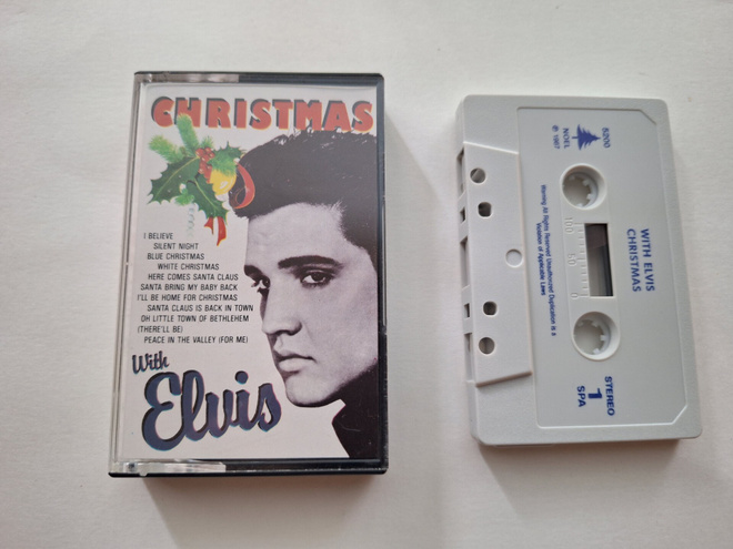 WITH ELVIS - CHRISTMAS c-kasetti