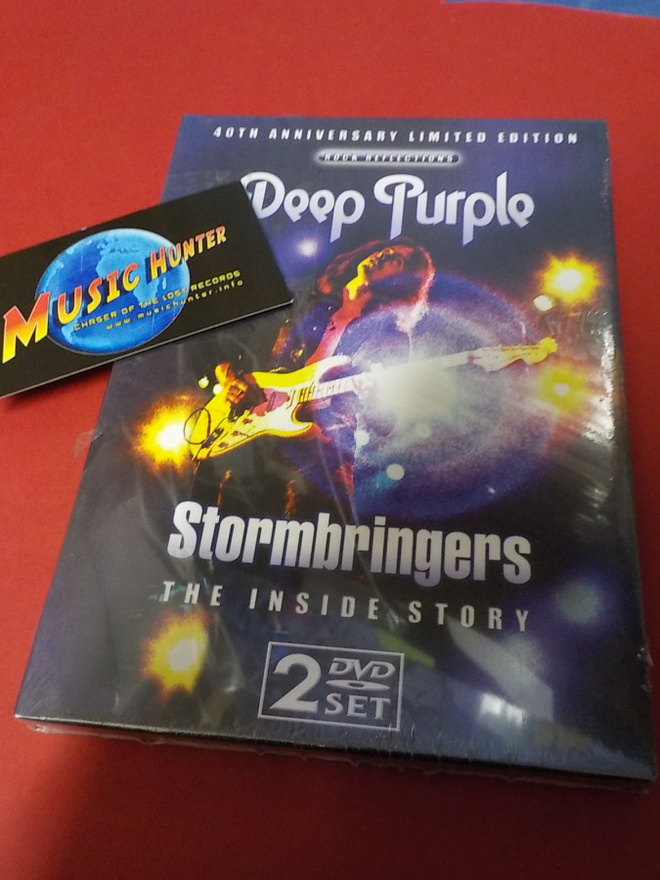 DEEP PURPLE - STORMBRINGERS INSIDE THE STORY UUSI 2DVD