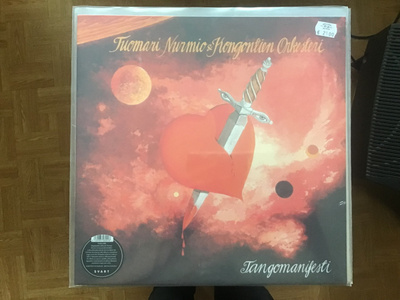 Tuomari Nurmio & Kongontien orkesteri Tangomanifesti LP