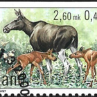 Åland 2000  ÅV 8  Hirvet  2,60 mk EP leima LaPe 172 - pikkukuva 1
