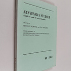 Nysvenska studier 63/1983 - pikkukuva 1