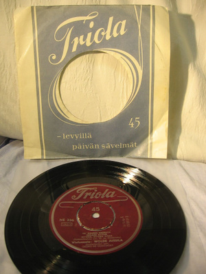 Wolde Jussila/ George de Godzinsky: Finnish Folk Songs 7" EP