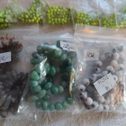 Lajitelma helmiä Labradorite, white jade, helmiäinen... - pikkukuva 3