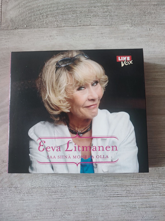 Eeva Litmanen Saa siinä monena olla ÄÄNIKIRJA CD