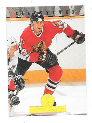 1994-95 LEAF #485 Brent Grieve Chicago Blackhawks