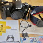 VANHA Kamera Canon EOS 500N SIISTI - pikkukuva 1