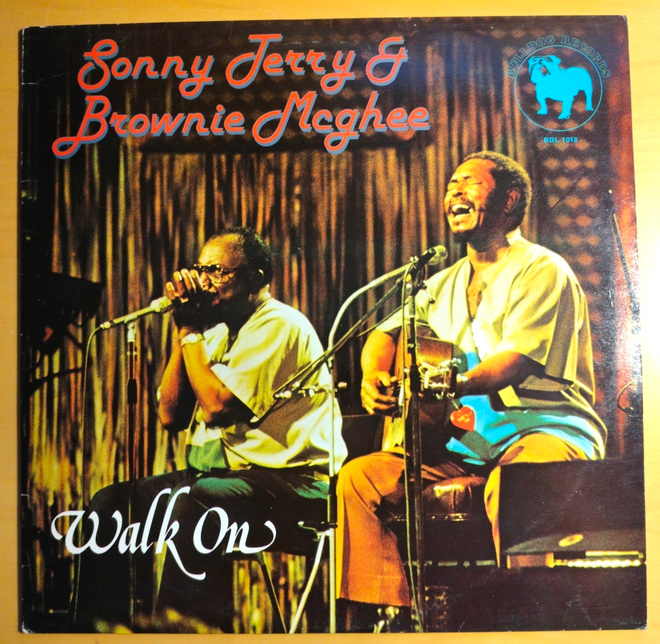 SONNY TERRY & BROWNIE MCGHEE:WALK ON LP