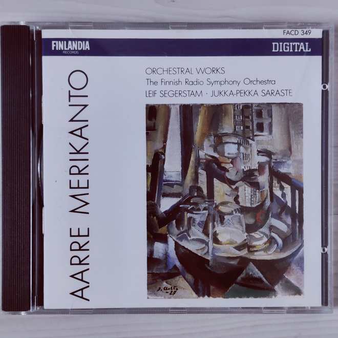 Aarre Merikanto - Orchestral Works - Segerstam, Saraste cd