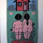 Vintage - Kuvakudos - Sauna -  40x70 cm - pikkukuva 1