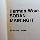 Sodan mainingit - Herman Wouk 1.p (sid.) - pikkukuva 1