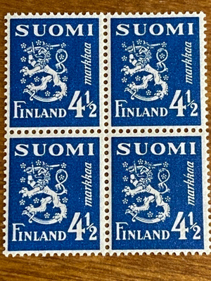 LEIJONAMALLI 1930 4 1/2MK NELIÖ**