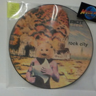 RIOT - ROCK CITY M- 80s PAINOS PICTURE VINYL - pikkukuva 1
