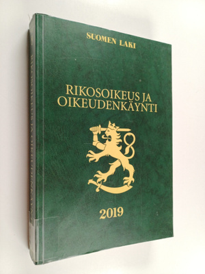 Rikosoikeus ja oikeudenkäynti 2019
